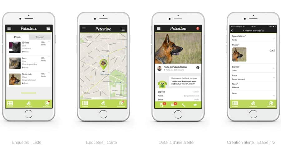 Screenshots Petective