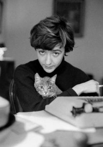 francoise-sagan-et-son-chat