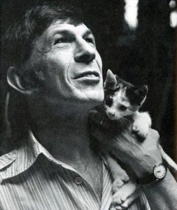 leonard-nimoy-et-son-chat