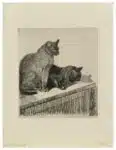 théophile alexandre steinlen – deux chats