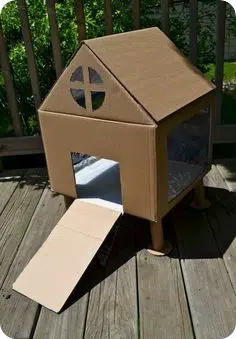 arbre à chat carton 1